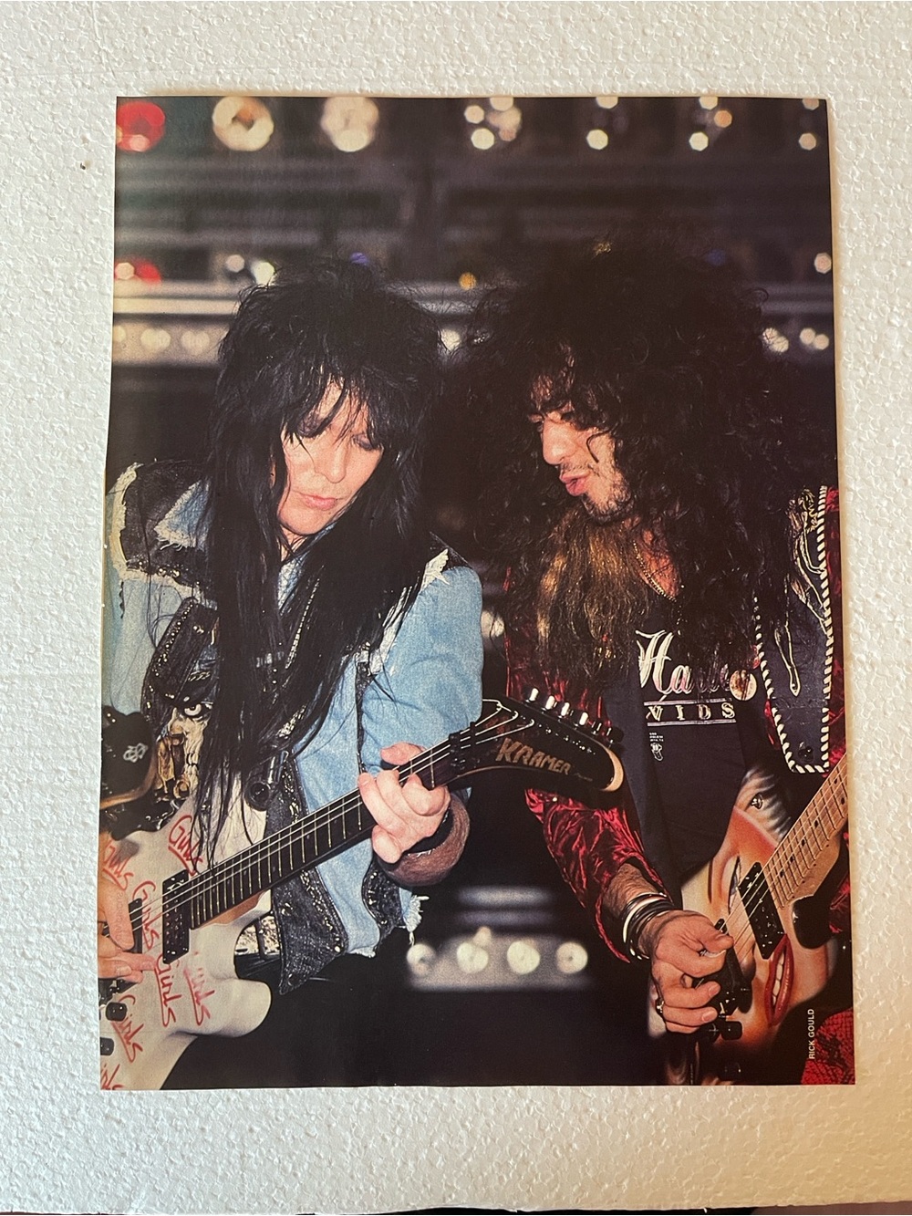 Vintage Rock Pinup with Mick Mars & Jeff LaBarr